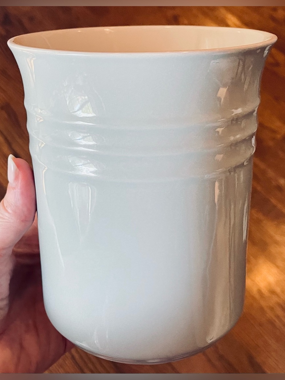 NWT Le Creuset Pistache Stoneware Crock